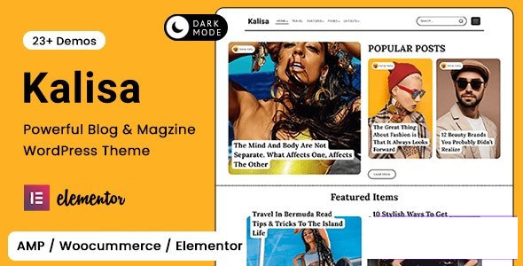 Kalisa(v2.0.2)内衣设计和时尚杂志WordPress主题 Kalisa(v2.0.2)内衣设计和时尚杂志WordPress主题