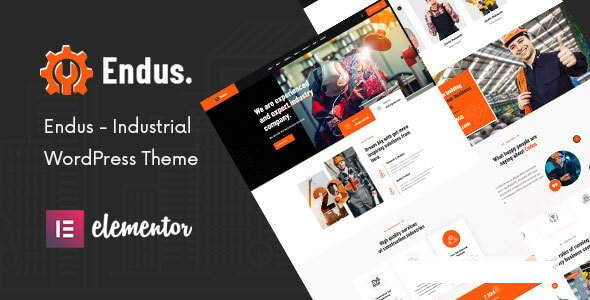 Endus(v1.0.1)工业制造企业网站WordPress主题 Endus(v1.0.1)工业制造企业网站WordPress主题