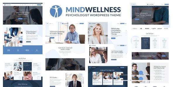 Mindwellness(v1.0.3)心理咨询企业网WordPress主题 Mindwellness(v1.0.3)心理咨询企业网WordPress主题