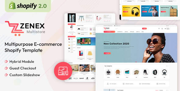 Zenex(v5.1.0)珠宝手表跨境销售网Shopify模板 Zenex(v5.1.0)珠宝手表跨境销售网Shopify模板