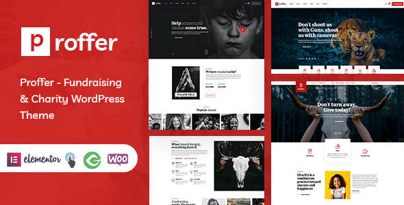 Proffer(v1.0.6)慈善救助项目众筹网WordPress主题 Proffer(v1.0.6)慈善救助项目众筹网WordPress主题