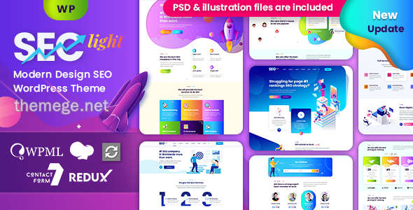 Seclight(v1.1.3)数字营销SEO代理公司WordPress主题 - 图片1 Seclight(v1.1.3)数字营销SEO代理公司WordPress主题 - 图片1