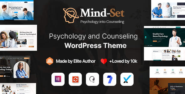 Mindset(v1.0.5)在线心理咨询网站WordPress主题 Mindset(v1.0.5)在线心理咨询网站WordPress主题