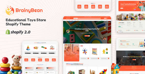 Brainybean(v1.0)儿童益智玩具专卖店Shopify主题 Brainybean(v1.0)儿童益智玩具专卖店Shopify主题