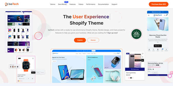 IsoTech(v3.0)在线电子产品跨境销售SHopify主题 IsoTech(v3.0)在线电子产品跨境销售SHopify主题