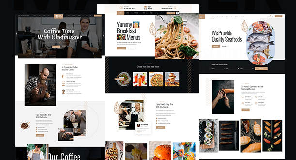 Chefmaster(v1.0.2)咖啡馆&海鲜自助餐厅WordPress主题 Chefmaster(v1.0.2)咖啡馆&海鲜自助餐厅WordPress主题