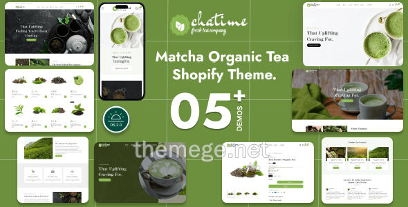 Chatime(v1.0)抹茶和有机茶叶跨境电商Shopify主题 - 图片1 Chatime(v1.0)抹茶和有机茶叶跨境电商Shopify主题 - 图片1