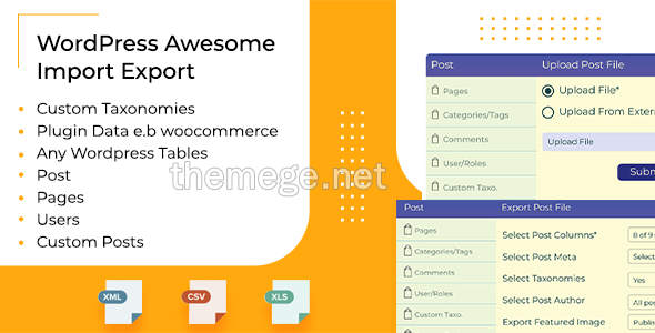 MaxImport(v4.1.1)全功能导入/导出器WordPress插件 MaxImport(v4.1.1)全功能导入/导出器WordPress插件