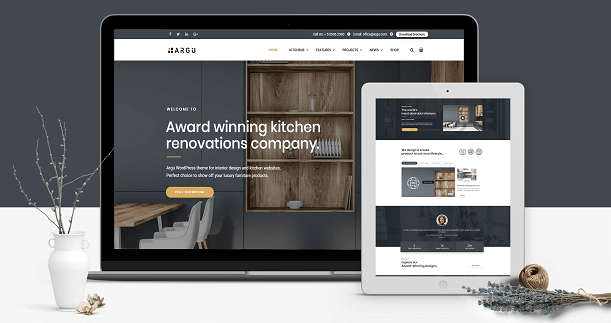 Argu(v1.5) 定制厨柜&厨房设计企业WordPress主题 Argu(v1.5) 定制厨柜&厨房设计企业WordPress主题