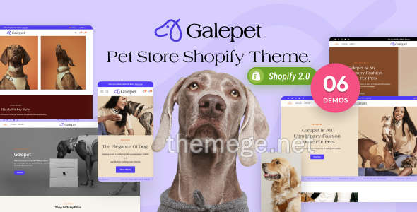Galepet(v1.0) 在线宠物用品店SHopify主题 Galepet(v1.0) 在线宠物用品店SHopify主题