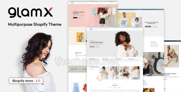 Glamx(v2.0)睡衣&情侣装跨境销售Shopify主题 Glamx(v2.0)睡衣&情侣装跨境销售Shopify主题