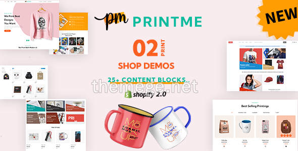 Printme(v1.0)定制产品设计&打印网店SHopify主题 Printme(v1.0)定制产品设计&打印网店SHopify主题