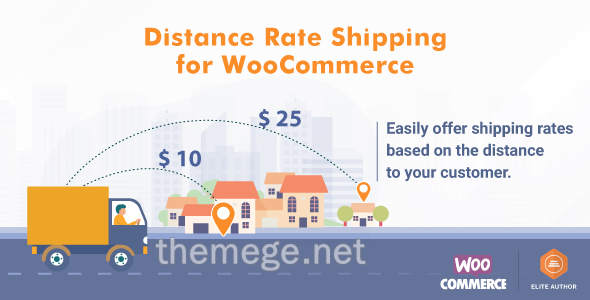 Distance Rate Shipping(v1.3.4)基于时间&距离设运费WooCoomerce插件 - 图片1 Distance Rate Shipping(v1.3.4)基于时间&距离设运费WooCoomerce插件 - 图片1