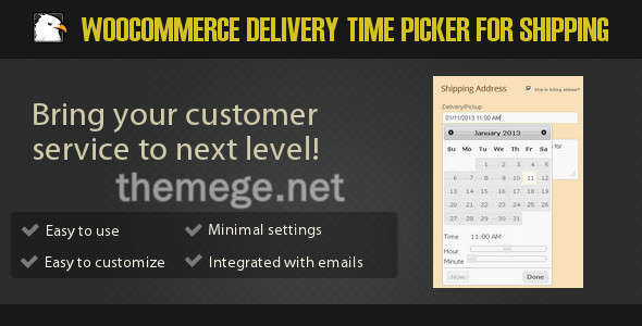 Woocommerce Delivery Time Picker(v3.2.9)买家选择送货时间 Woocommerce Delivery Time Picker(v3.2.9)买家选择送货时间