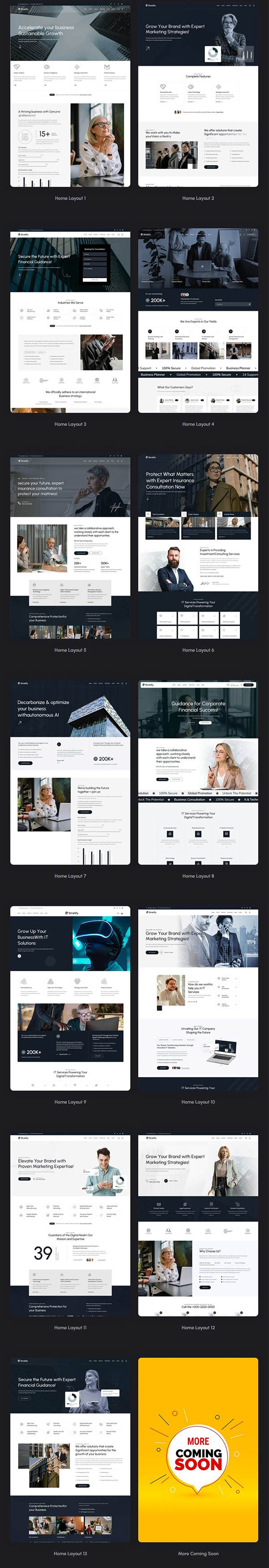 Stratify(v1.1) 含30首页商业咨询网站WordPress主题 - 图片2