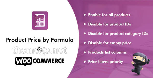 WooCommerce Formula Price(V2.4.4)公式化产品定价插件 WooCommerce Formula Price(V2.4.4)公式化产品定价插件