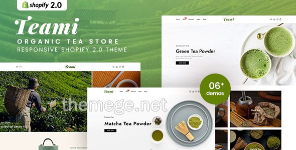 Teami(v1.0)生态绿茶经销商网站Shopify主题 Teami(v1.0)生态绿茶经销商网站Shopify主题