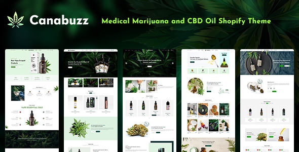Canabuzz(v1.0)医药品原材料生产基地Shopify主题 Canabuzz(v1.0)医药品原材料生产基地Shopify主题