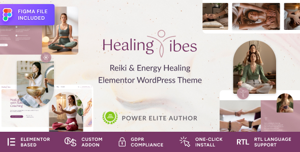 Healing Vibes_瑜伽与静修冥想培训网WordPress主题 - 图片1 Healing Vibes_瑜伽与静修冥想培训网WordPress主题 - 图片1