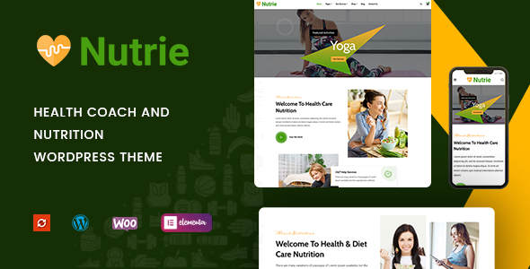 Nutrie(v1.0.9)健康与营养教练WordPress主题 Nutrie(v1.0.9)健康与营养教练WordPress主题