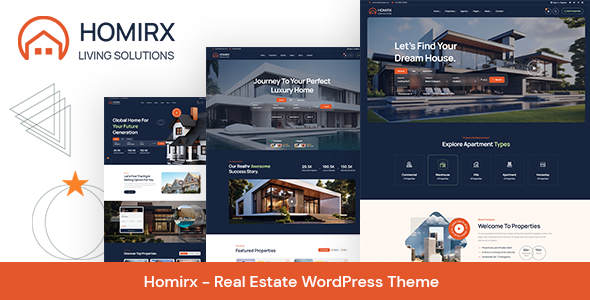 Homirx(v1.1.4)WordPress房地产中介网站主题 Homirx(v1.1.4)WordPress房地产中介网站主题