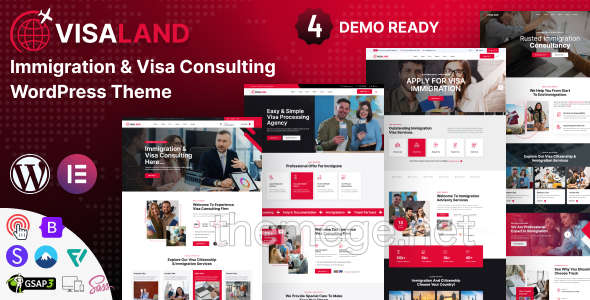 Visaland(v1.2.1)移民和签证咨询机构网WordPress主题 Visaland(v1.2.1)移民和签证咨询机构网WordPress主题