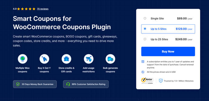 WebToffee Smart Coupons(v3.2.0)优惠促销工具集WooCommerce插件 - 图片1 WebToffee Smart Coupons(v3.2.0)优惠促销工具集WooCommerce插件 - 图片1