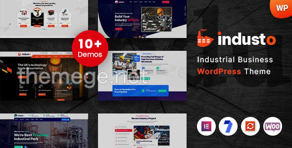 Industo(v1.0.8) 工厂制造和工业企业WordPress主题 Industo(v1.0.8) 工厂制造和工业企业WordPress主题