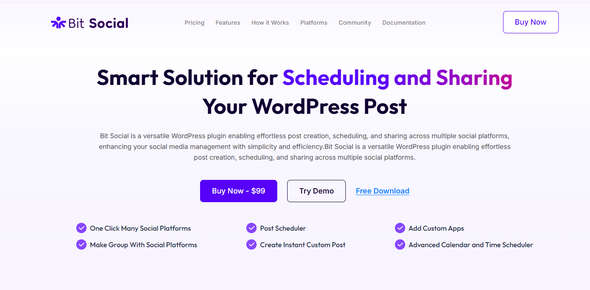 Bit Social Pro汉化版_WordPress社交平台自动发帖插件 Bit Social Pro汉化版_WordPress社交平台自动发帖插件