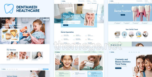 DentaMedi(v1.1)拔牙洗牙牙医诊所网站WordPress主题 DentaMedi(v1.1)拔牙洗牙牙医诊所网站WordPress主题