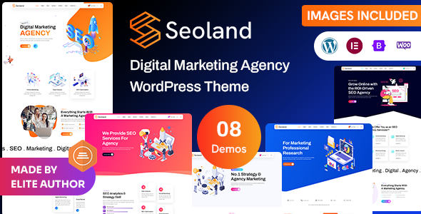 Seoland(v2.8.0)数字营销和网站开发WordPress主题 Seoland(v2.8.0)数字营销和网站开发WordPress主题