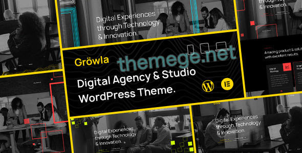 Gröwla(v1.0.2)网页设计&数字机构网WordPress主题 - 图片1 Gröwla(v1.0.2)网页设计&数字机构网WordPress主题 - 图片1
