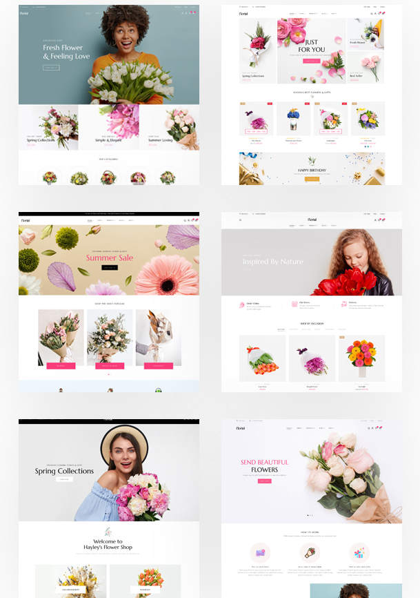Florial(v1.7.0)在线花卉绿植销售网站模板WordPress主题 - 图片2