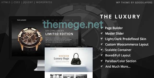 The Luxury(v1.3.8)仿制奢侈品销售网站模板WordPress主题 The Luxury(v1.3.8)仿制奢侈品销售网站模板WordPress主题