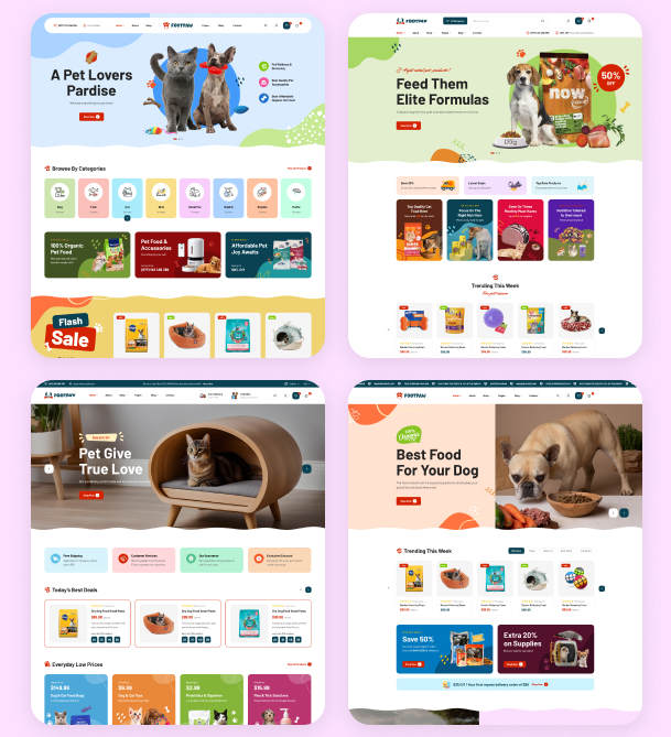 FootPaw(v1.0.3)宠物用品器具跨境电商平台WordPress主题 - 图片2