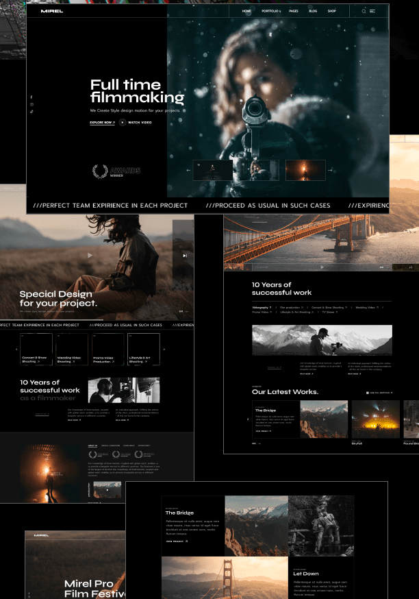 Mirel v1.2_WordPress电影工作室/电影制片主题 Mirel v1.2_WordPress电影工作室/电影制片主题