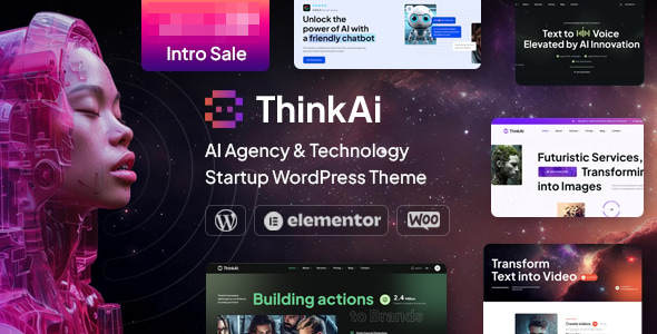 ThinkAI(v1.0.1)人工智能AI服务初创企业网站WordPress主题 ThinkAI(v1.0.1)人工智能AI服务初创企业网站WordPress主题