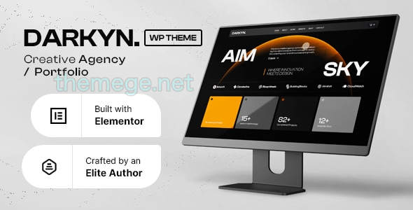 Darkyn(v1.0)创意品牌设计网站模板WordPress主题 Darkyn(v1.0)创意品牌设计网站模板WordPress主题