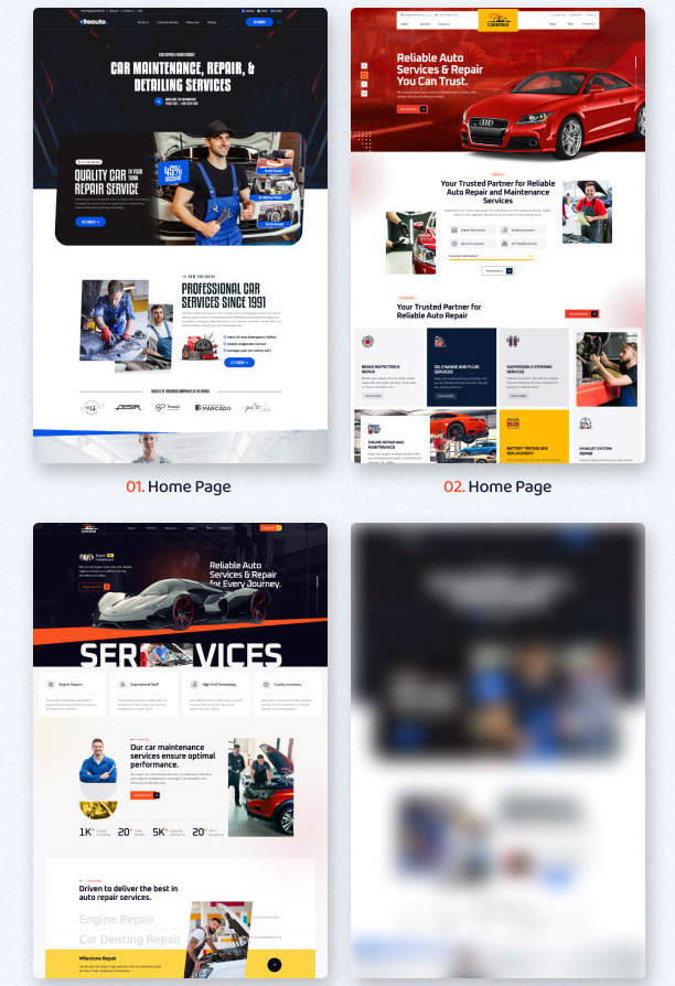 Carepair(v1.0)汽车维修服务网WordPress主题 - 图片2