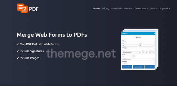 E2PDF破解版(v1.29.6)动态PDF文档生成器WordPress插件 E2PDF破解版(v1.29.6)动态PDF文档生成器WordPress插件