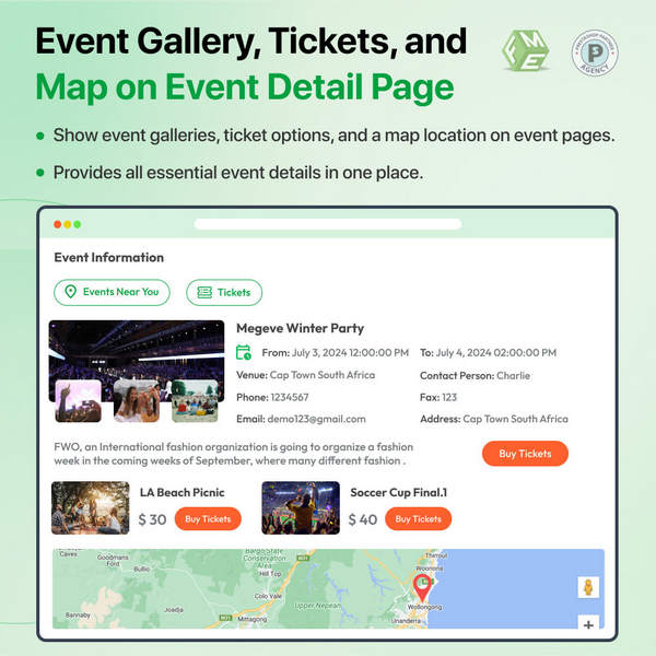 PrestaEvent(v4.4.3)活动管理&门票销售系统Prestashop插件 - 图片6