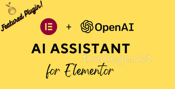 AI Assistant v1.8_OpenAI内容生成器Elementor组件 AI Assistant v1.8_OpenAI内容生成器Elementor组件