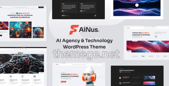 Ainus(v1.0.1)8首页AI科技创业企业网WordPress主题 - 图片1 Ainus(v1.0.1)8首页AI科技创业企业网WordPress主题 - 图片1