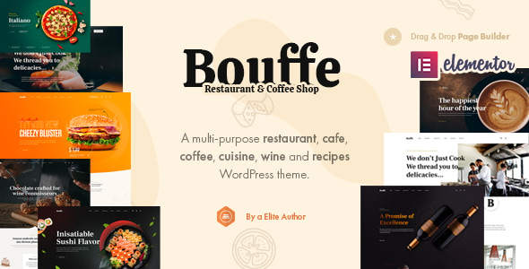 Bouffe(v1.1.7)WordPress餐厅和咖啡店主题 Bouffe(v1.1.7)WordPress餐厅和咖啡店主题