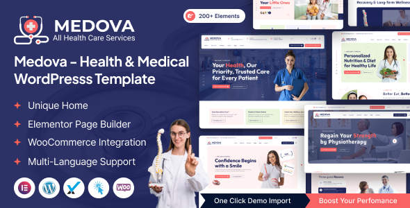 Medova WordPress主题_医疗保健私人诊所网站 Medova WordPress主题_医疗保健私人诊所网站