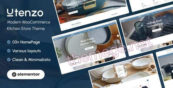 Utenzo WordPress主题_厨具家电跨境电商网站模板 Utenzo WordPress主题_厨具家电跨境电商网站模板