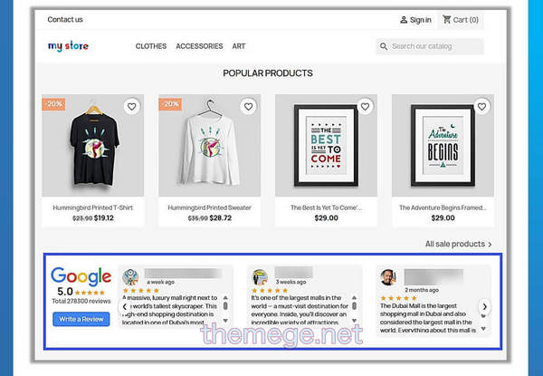 BuzReview(v1.0.1)展示和收集Google商家评价Prestashop插件 - 图片2 BuzReview(v1.0.1)展示和收集Google商家评价Prestashop插件 - 图片2