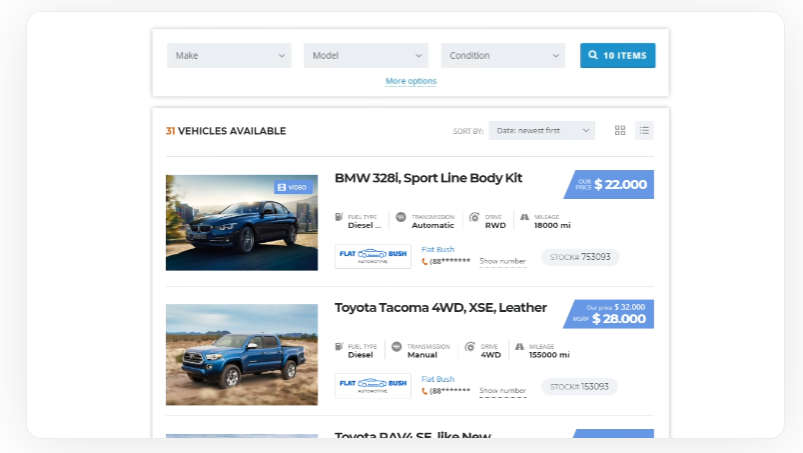 Motors Pro破解版 | WordPress汽车经销商插件 - 图片4