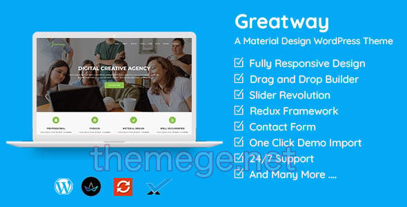 Greatway v2.0 | 企业/商业创意机构网站WordPress主题 Greatway v2.0 | 企业/商业创意机构网站WordPress主题