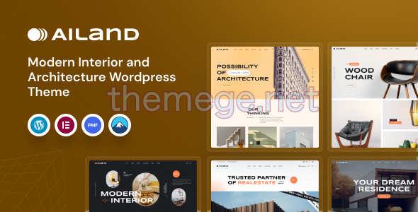 Ailand v1.0 - 室内设计和建筑设计网WordPress主题 Ailand v1.0 - 室内设计和建筑设计网WordPress主题